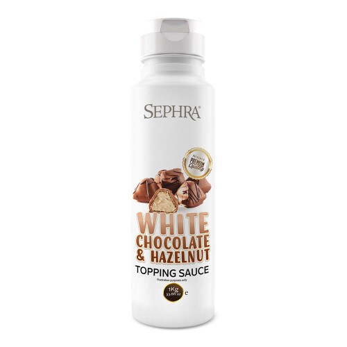 Sephra White Chocolate & Hazelnut -Bueno- Topping Sauce 1kg